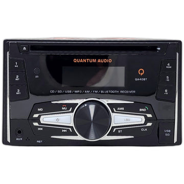Autoestéreo Quantum Audio QA40BT Bluetooth USB SD Aux 2 DIN - Audioshop México lo mejor en Car Audio en México -  Quantum Audio